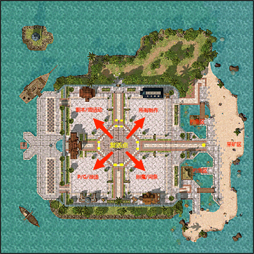 CherishPlus-新主城地图NPC解析